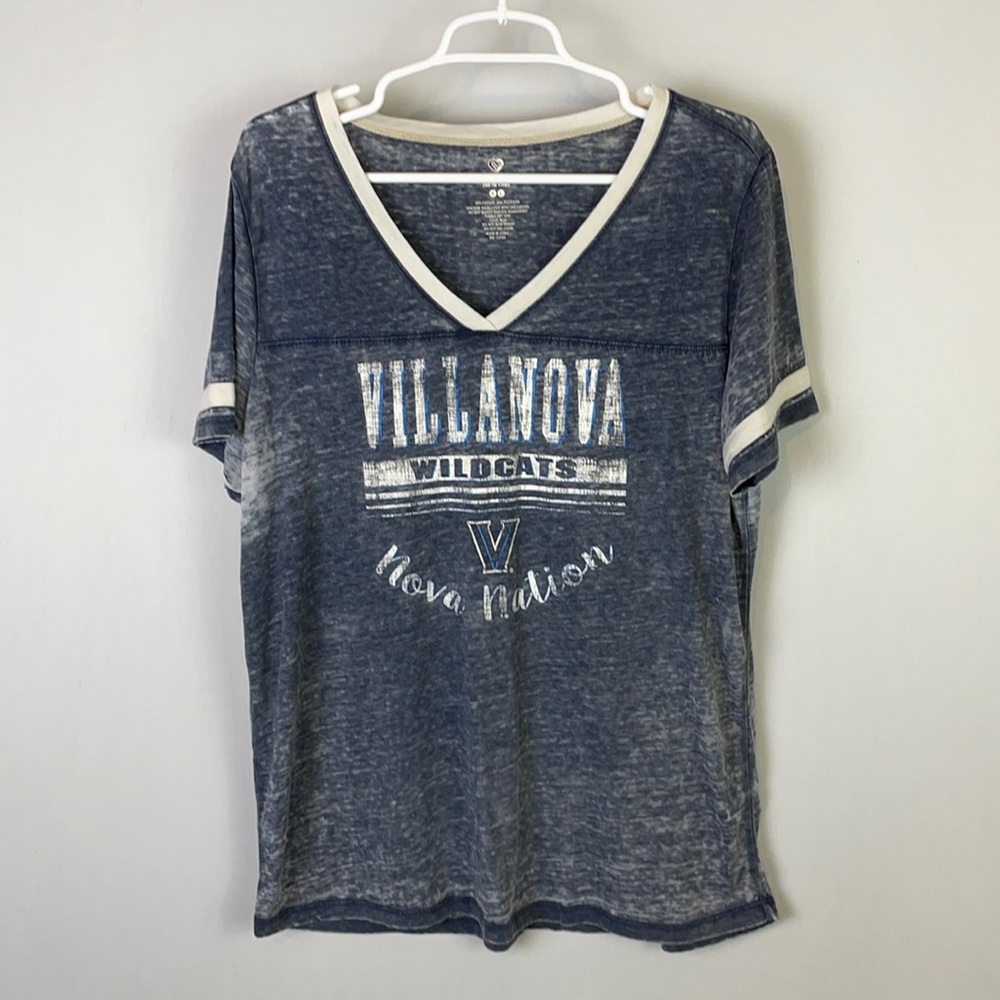 Colosseum Villanova Wildcats Burnout Tee